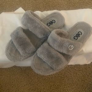 G By Guess slippers, size 8M, slightly worn